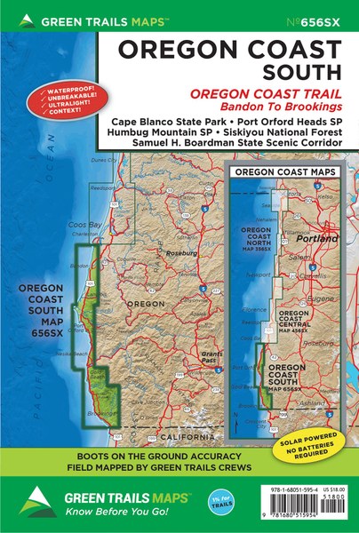 Oregon Coast South Trail, OR No. 656SX